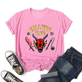 Stranger Things Hellfire Club T Shirt Short Sleeve Top Women'S T-Shirt