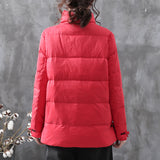 Women Winter Coat Puffer Jacket Down Coat Winter Stand Collar Lightweight White Duck Down Jacket Coat for Women