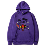 Stranger Things Hellfire Club Hoodie Stranger Things Season 4 Hooded Sweater
