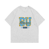 Men T-Shirt Summer Printed T-shirt Casual Loose Men