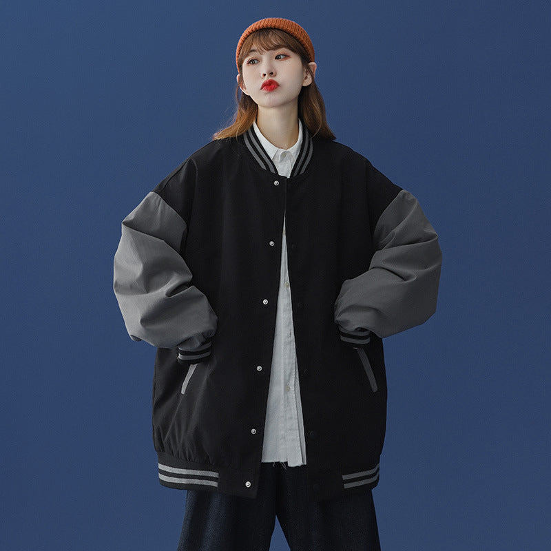 Jock Jacket Men's Jacket Autumn Baseball Uniform Men's Autumn and Winter Student Jacket Men's Jacket