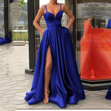 Lady Gaga Dress Strap Trailing Satin Dress