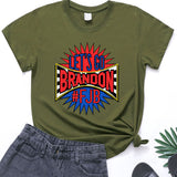 Let's Go Brandon T Shirt Short-Sleeved T-shirt Bottoming Shirt for Women
