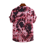 Men Hawaii Shirts Men's Loose Casual Short Sleeve Shirt