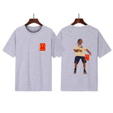 Cactus Jack McDonalds Shirt Printed Short Sleeve round Neck T-shirt