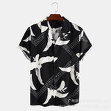 Men Hawaii Shirts Men's Casual Shirt