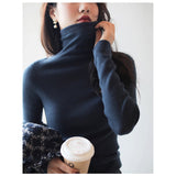 The Rock Turtleneck Cashmere Knitted Turtleneck Bottoming Shirt