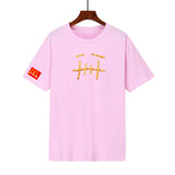 Cactus Jack McDonalds Shirt Summer Printed T-shirt round Neck Men's and Women's Short Sleeve