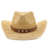 Cowboy Hats Spring and Summer Sun Protection Sun Hat Beach Hat Straw Cowboy Hat