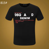 Dsq2 T Shirt Casual Sports Printed Short Sleeve Summer Men