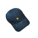 Smiley Face Cap Baseball Cap Embroidered Peaked Cap