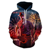 Stranger Things Hoodie 3dstranger Things 3D Digital Printing Men's Hoodie Sweater