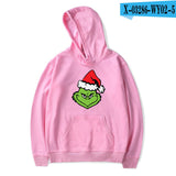 Grinch Hoodie 3D Printed Men's and Women's Casual Loose Hoodie