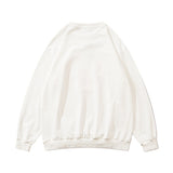Mens Fall Outfits Heart Graffiti Sweater Couple's Men's and Women's Casual Long-Sleeved Top