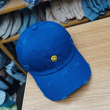 Smiley Face Cap Baseball Cap Embroidered Peaked Cap