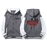 Stranger Things Hellfire Club Hoodie Stranger Things 4 Men's and Women's Baseball Uniform Autumn and Winter