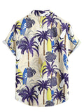 Men Hawaii Shirts Short-Sleeved Shirt Men's Shirt Men's Shirt