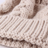 Women Winter Hats Winter Women's Wool Hat Acrylic Trim Warm Knitted Hat