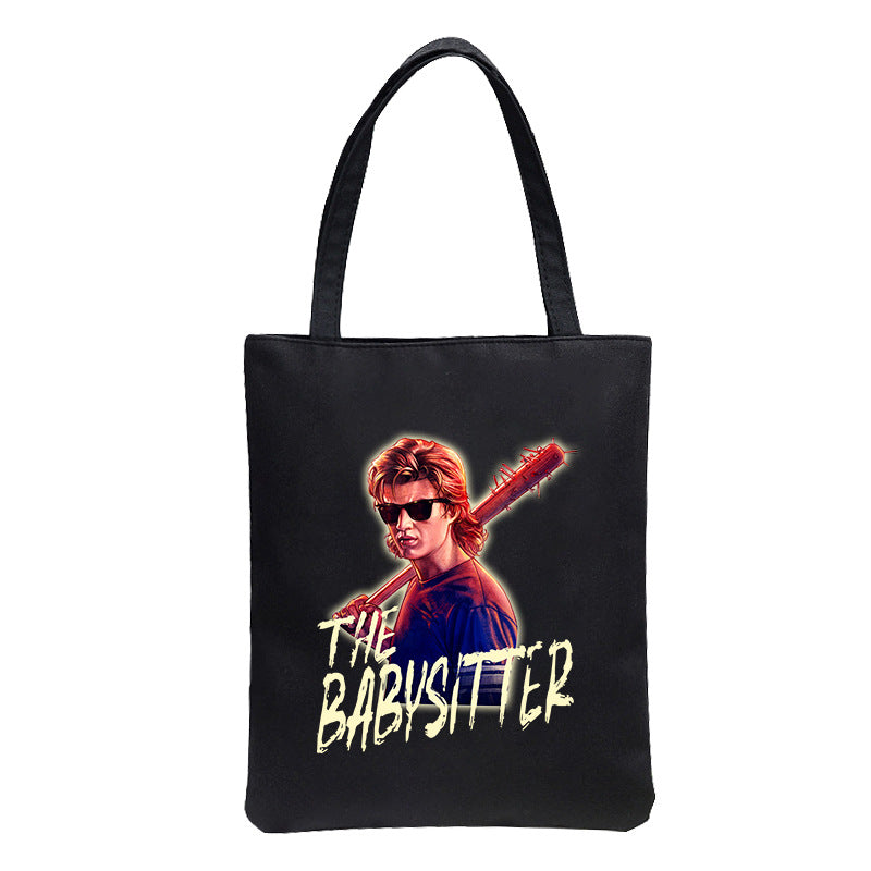 Stranger Things Hellfire Club Handbag Canvas Bag Women's Shoulder Bag
