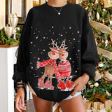 Preppy Aesthetic Sweatshirt Sweater Printed Sweater for Women