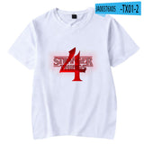Hellfire Club Shirt Stranger Things Loose round Neck Short Sleeve T-shirt