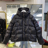 Women Winter Coats Puffer Jacket Down Coat Down Jacket Women's Short Glossy Wash-Free White Duck Down Winter Clothes