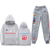 Travis Scott Astroworld Hoodie & Pant 2 Piece Set Fashion Men and Women