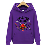Stranger Things Hellfire Club Hoodie Hoodie Loose Sweater
