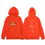 Cactus Jack McDonalds Hoodie Autumn and Winter Fashion Men's and Women's Sweater