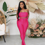 Music Festivals Rave Outfits Girls Tops Summer Women's Fashion Straight Casual Trousers
