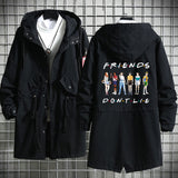 Stranger Things Hellfire Club Hoodie StrangerThings Season 4 Men's and Women's Mid-Length Trench Coat