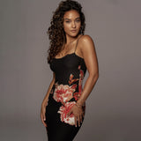 Mini Club Dresses Summer Women's Sexy Print Dress