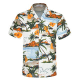 Men Beach T Shirts Summer Short Sleeve Shirt Men's Casual