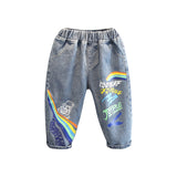 Toddler Boys Pants Boys' Spring and Autumn Jeans Casual