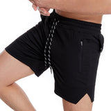 Hoochie Daddy Short Spring Shorts Men's Knitted Solid Color Sports Casual