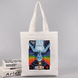 Stranger Things Hellfire Club Handbag Student Leisure Outing Large Capacity Canvas Shopping Bag