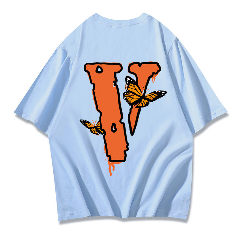 Butterfly Vlone Shirt Large V Python Print