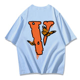 Butterfly Vlone Shirt Large V Python Print