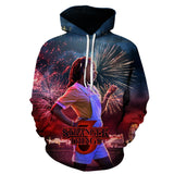 Stranger Things Hoodie 3dstranger Things 3D Digital Printing Men's Hoodie Sweater