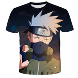 Itachi Uchiha Costume Summer Anime Naruto Itachi Uchiha 3D Digital Printed T-shirt