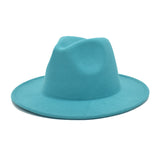 Mens Kentucky Derby Hats Fall/Winter Fedora Hat Vintage Top Hat Women's Woolen Hat