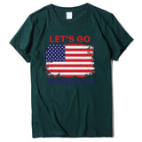 Let's Go Brandon T Shirt Women's Top Printed Short Sleeve T-shirt Women