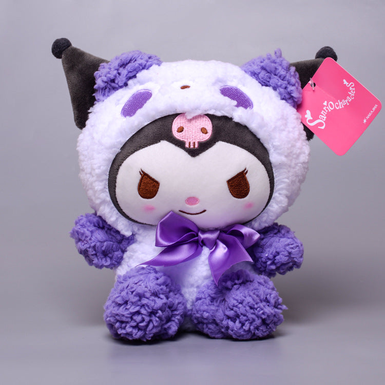 My Melody Plush  Panda Transformation Series Clow M Melody Cinnamoroll Babycinnamoroll Plush Toy Doll Kulomi
