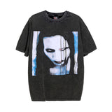 Marilyn Manson T Shirt Heavy Weight Retro Short Sleeve Vintage Tee