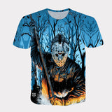 Michael Myers T Shirt Summer 3D Digital Printed T-shirt