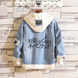 Comic Denim Jacket Clothes Men's and Women's Spring Denim Jacket