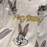 Bugs Bunny Shirt Summer Short-Sleeved T-shirt