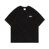 Men's T-Shirt Summer Men's Letter Printed T-shirt Short Sleeve