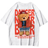 Smiley Face T Shirt Cotton Short Sleeve Hip Hop Smiley Face Graffiti