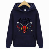 Stranger Things Hellfire Club Hoodie Hoodie Loose Sweater